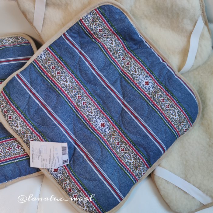 Меховая накидка (35*35) на сиденье из овечьей шерсти lanatex. Купить ...