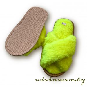 Тапочки из шерсти м164 Lanatex